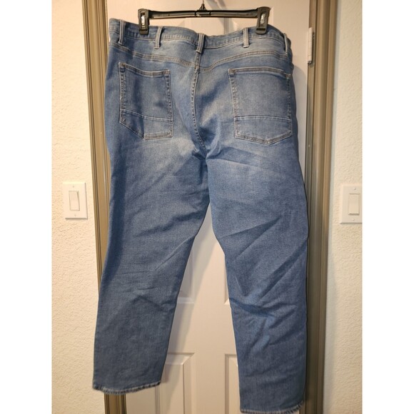 Arizona Athletic taper fit blue jeans w/ distressed areas size 50x32 big & tall - Picture 2 of 4